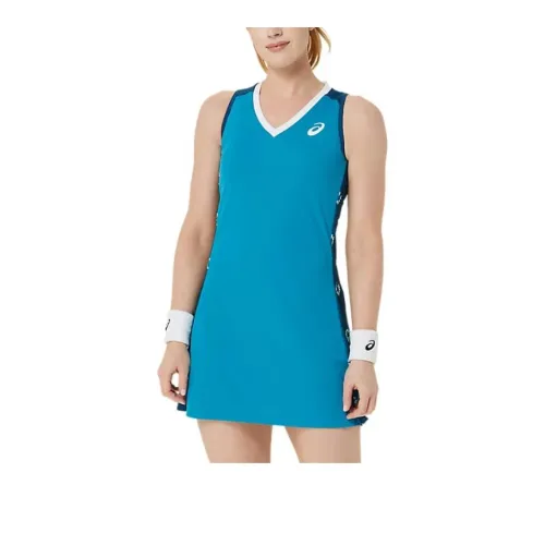 Asics MATCH Sleeveless Dress Women's Light Blue