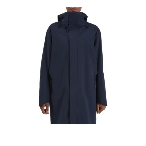 On Parka Coats Women's Marine Blue