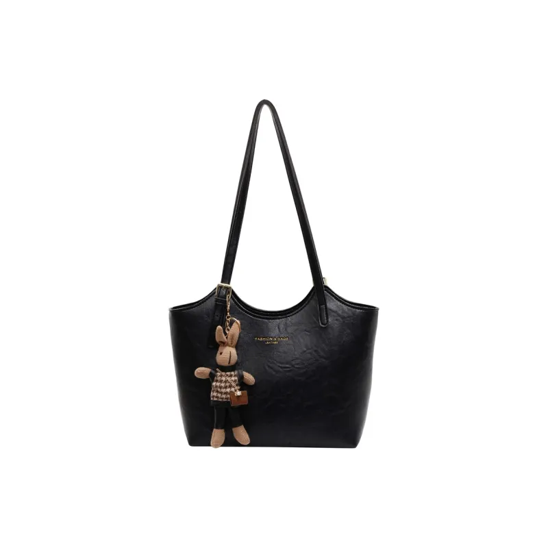 LUVISTRUE PU Tote Bag Shopping Bag Shoulder Bags Regular Women's Coffee/White/Black/Pink-10