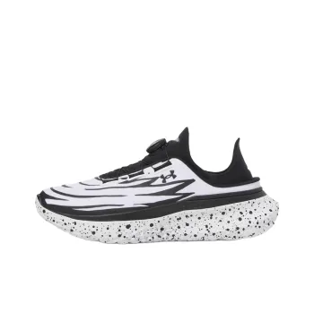Joshua Vides x Under Armour SlipSpeed Anti Slip Wear Resistant Low Top Casual Running Shoes Unisex White Black
