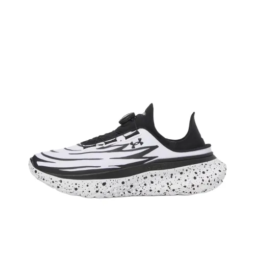 Joshua Vides x Under Armour SlipSpeed Anti Slip Wear Resistant Low Top Casual Running Shoes Unisex White Black