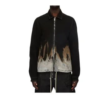 Rick Owens DRKSHDW Tie Dye Printed Zip Up Jacket