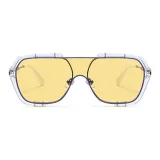 Transparent Blue Frame with Night Vision Lens