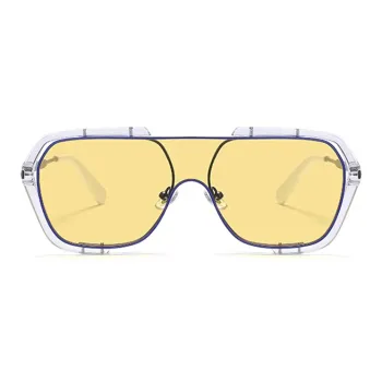 BERTHA Plate And Metal Irregular Shape Sunglasses Unisex