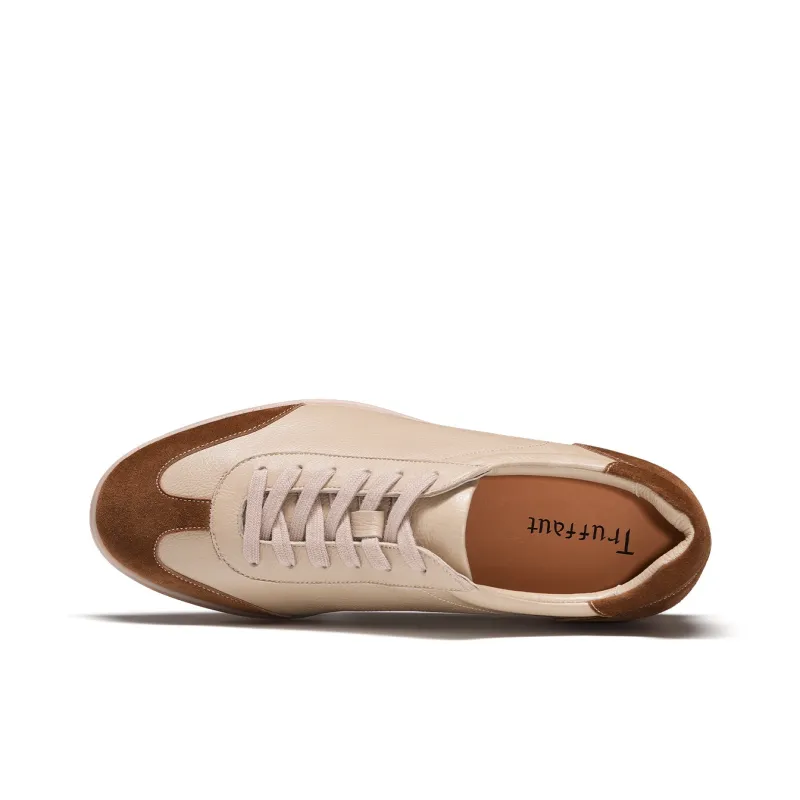 TRUFFAUT Lightweight Breathable German Army Trainers Low Top Casual Shoes Men's-8