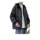 Gray-[Fleece-Lined and Thickened]Mock Two-Piece Workwear Jacket