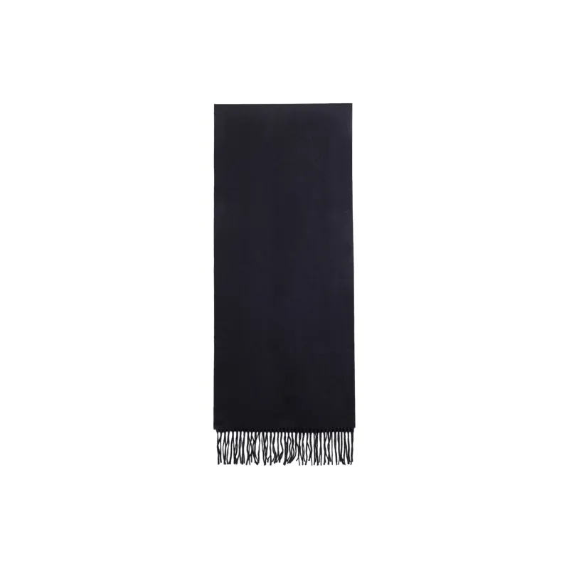 LOEWE Anagram Knit Scarves Unisex Marine Blue-1
