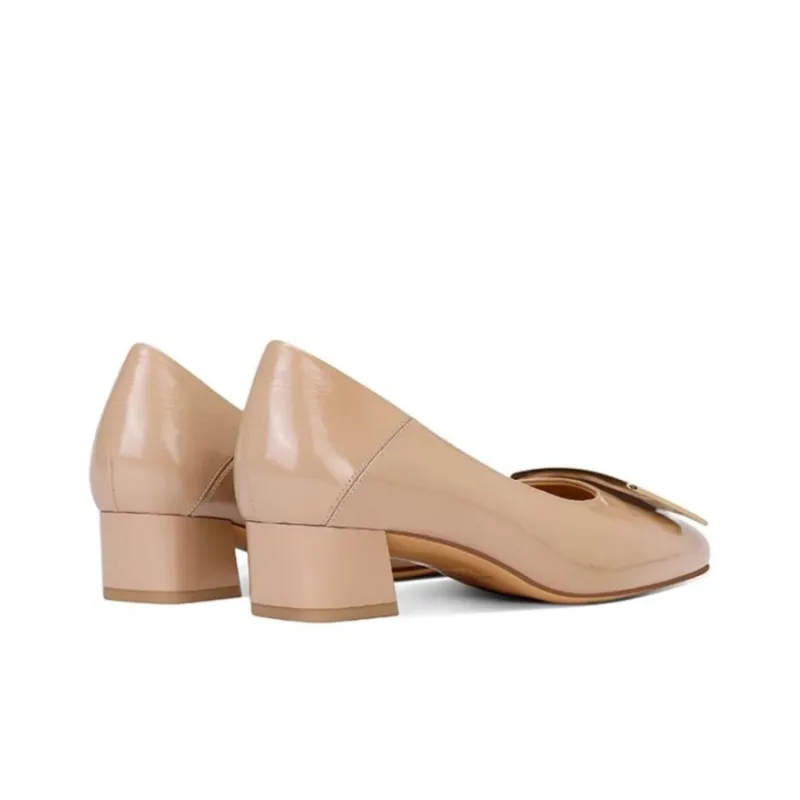 JESSICA SOPHIA Chunky Heel High Heels 3.5cm Women's-5
