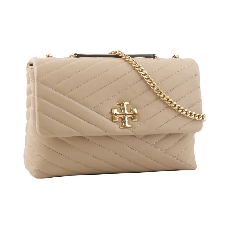 TORY BURCH Kira Quilting Leather Crossbody Bag Shoulder Bag Women's Desert Dunes-1