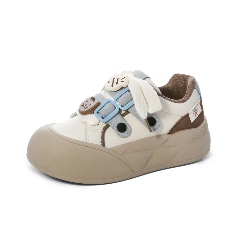 Lovely You Lightweight Anti Slip And Wear Resistant Low Top Skateboard Shoes Women's-19