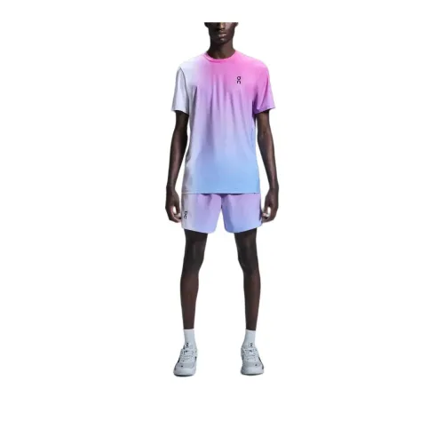 On Court Tennis Tops Men's White/Pink