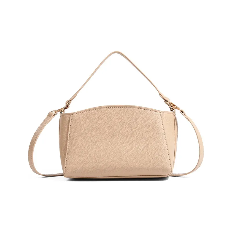 SEPTWOLVES PU Handbag Small Size Women's White/Black/Khaki/Blue/Brown-9