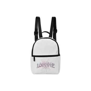 LOVVVVE Polyester Backpack Women's White