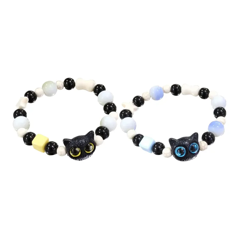 MIDNIGHT MOMENT Colored Glaze Bracelets Women's-8