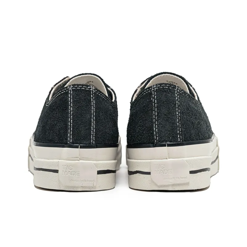 TC TCMADE 024 Abrasion Resistant Low Top Canvas Shoes Unisex Dark Gray-5