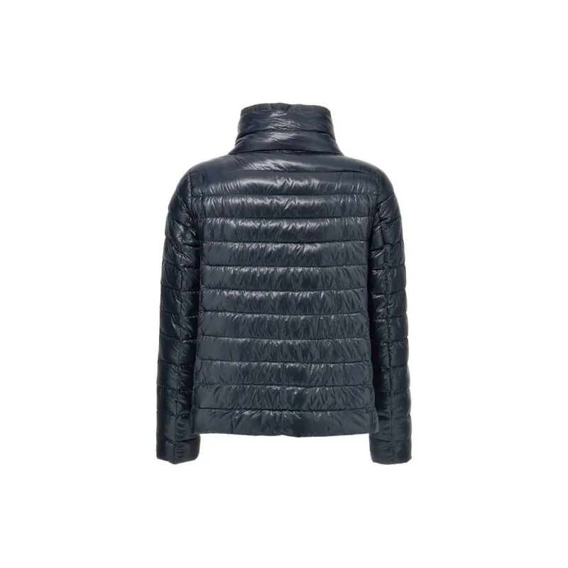 HERNO Quilted High Neck Reversible Coat-1