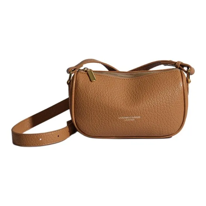 OKEKE Pu Crossbody Bag Shoulder Bag Regular Unisex Dark Brown/Black/Khaki/Light Brown-8