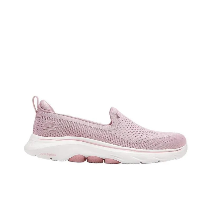 Skechers WOMEN'S GO WALK Slip Resistant Breathable Low Top Casual Shoes Women's Pale Dogwood-1