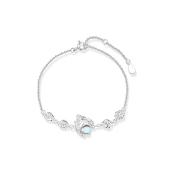 BLANK IN BLANK Sterling Silver Bracelets Women's Couple Girlfriend Birthday And BFF Gift Box