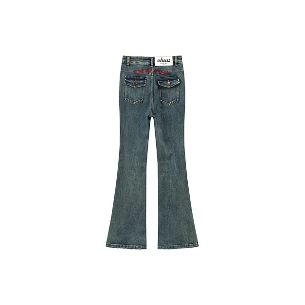 CHUU Jeans Women's Medium Denim Blue-1