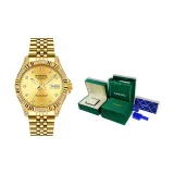 K156 Gold[Luxury Leather Box]