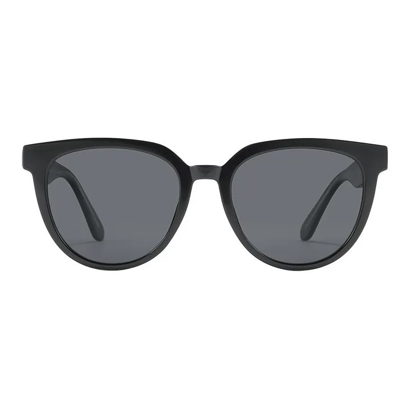 Sagawa Plate Frame Round Sunglasses Unisex-1