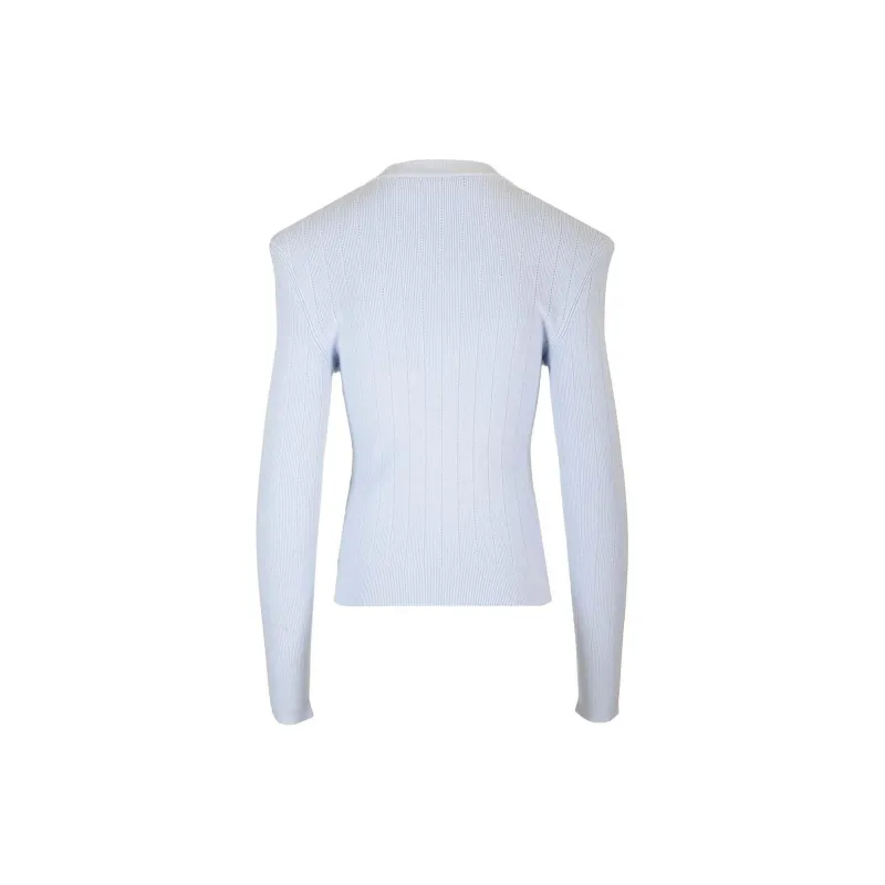 BALMAIN Button Embellished Knitted Jumper-1