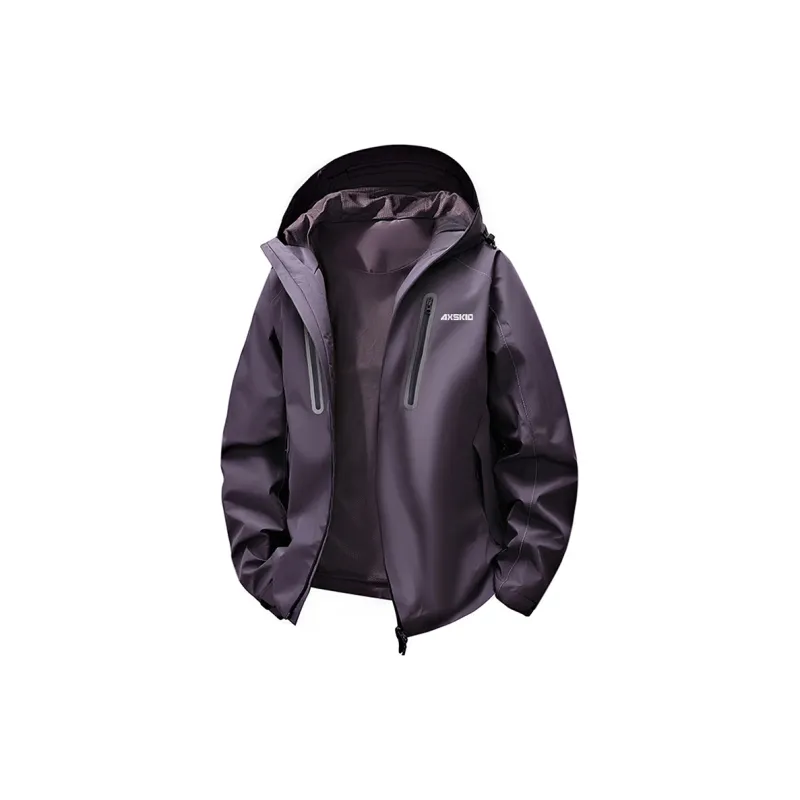 A.X.S.K Water Resistant Windproof UV Protection Breathable Wear Resistant Windbreaker Jacket Unisex-2