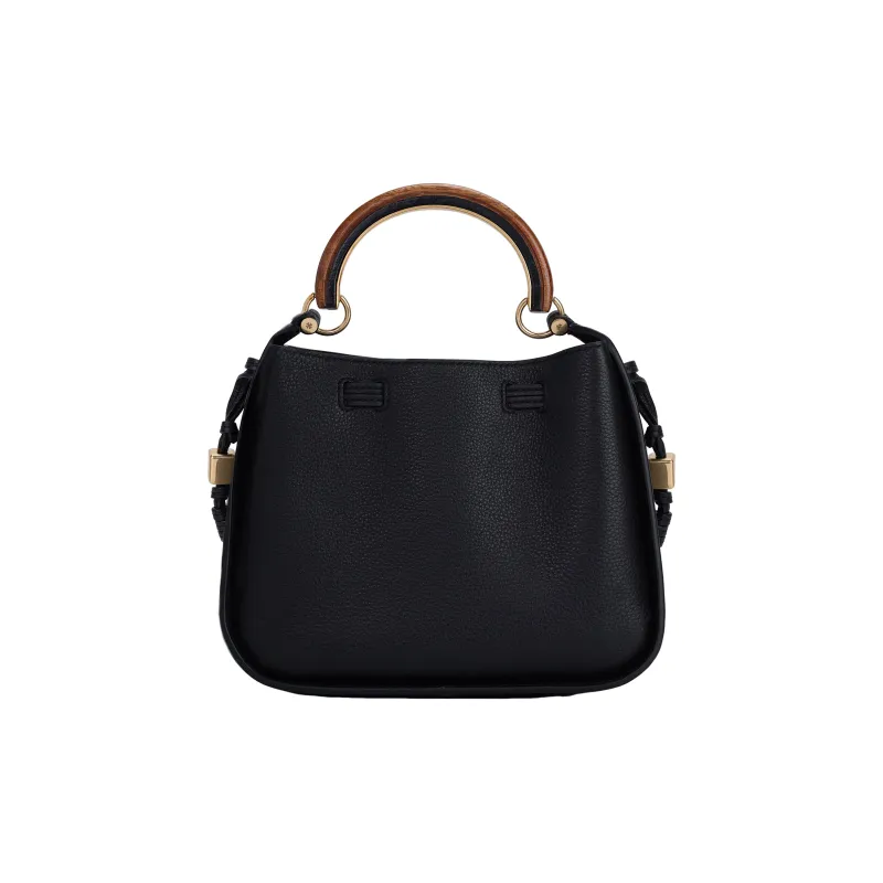 TORY BURCH Miller Leather Shoulder Bag Crossbody Bag Handbags Women's Black-2