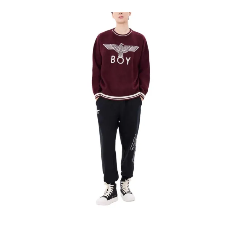 Boy London New Year Sweater Unisex Maroon-4