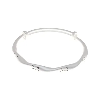 YINI 999 Fine Silver Bangles Women's
