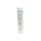 White Blue Lace-Up White Socks Set