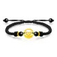 Chinese Zodiac Pig Bracelet[Black Cord]