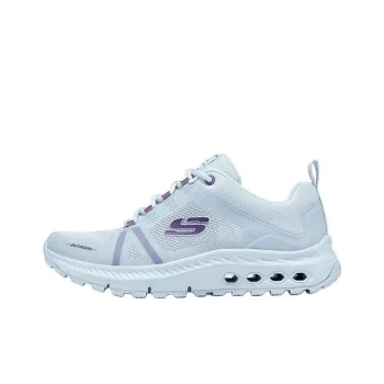 Skechers OUTDOOR Cushioning Rebound Low Top Outdoor Shoes Women's Blue Purple