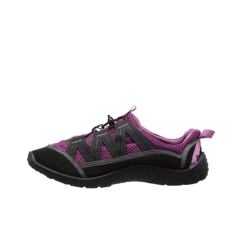 NORTHSIDE Anti-Slip Wear-Resistant Low-Top Casual Shoes Women's Black Purple-0