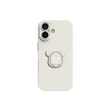 [Antique White]Solid Color-L035 White Bear Head Mount