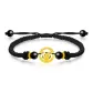 Chinese Zodiac Tiger Bracelet[Black Cord]