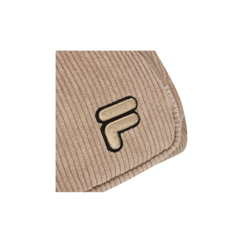 FILA FUSION Corduroy Sling Bag Fanny Pack Regular Unisex Khaki-4