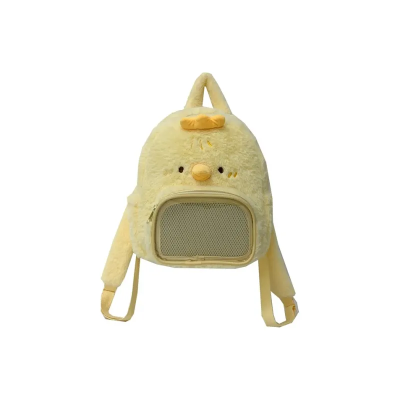 Debecca Plush Backpack Unisex Multicolor-5