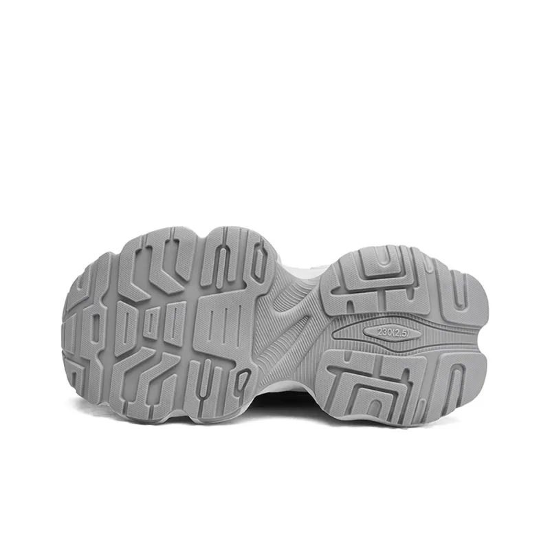 Tonlion Wear-Resistant Lightweight Height Increasing Low-Top Chunky Sneakers Women's-11