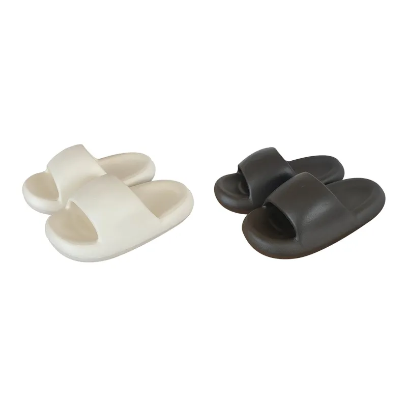 SHIGUDE Slippers Women's, Black-2