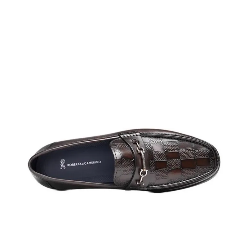 ROBERTA DI CAMERINO Florence Collection Casual Shoes Men's Coffee-4