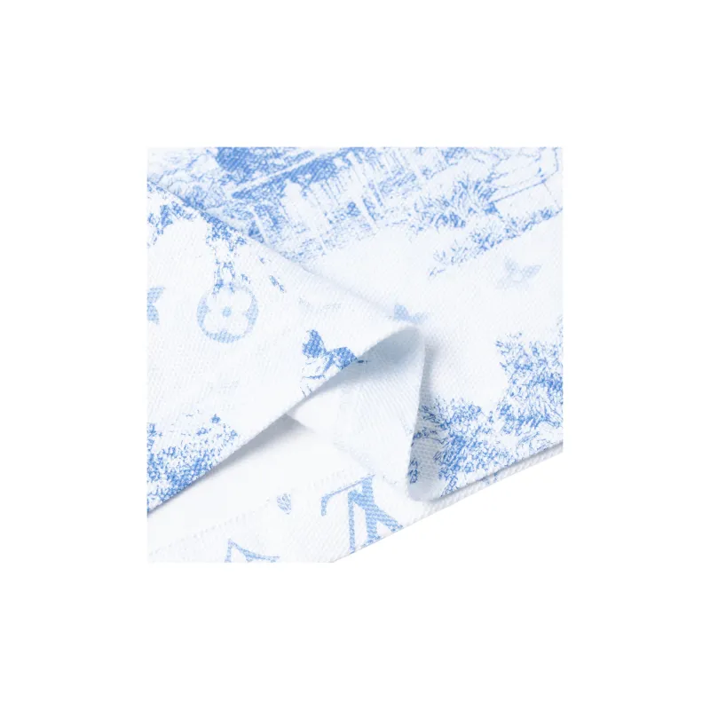 LOUIS VUITTON Printed Cotton Pique T Shirt-5