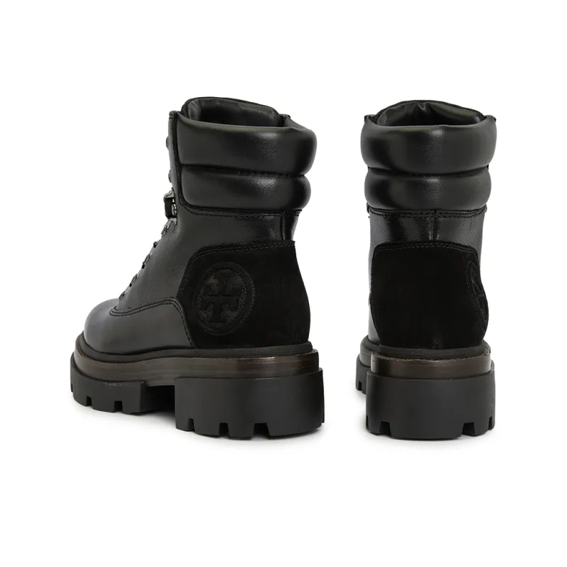 TORY BURCH Lug Miller Leather Boots-3