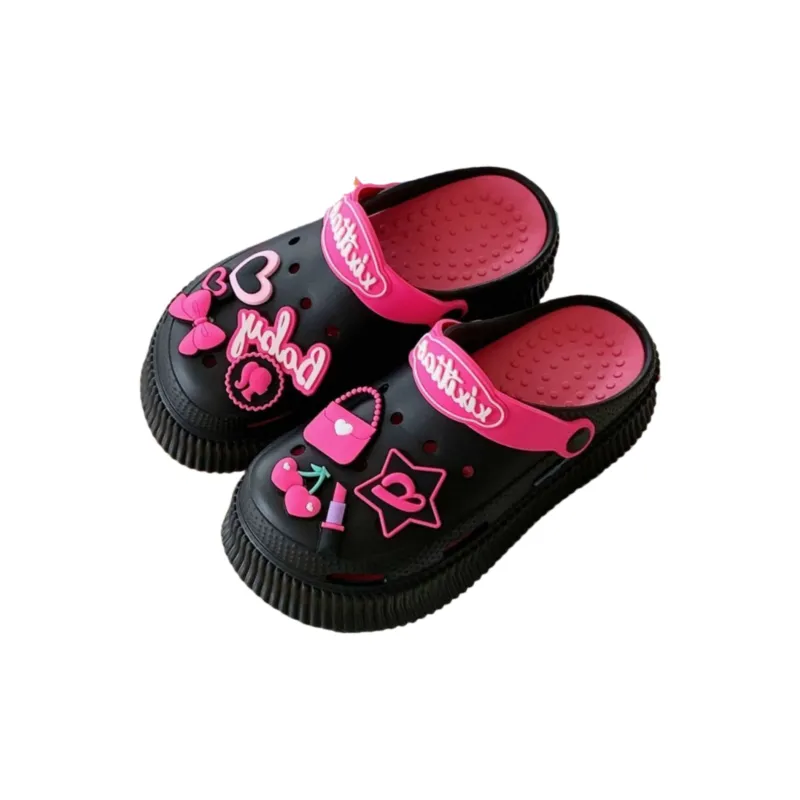 SHIGUDE Sandal Slippers Women's, Rose Red-5