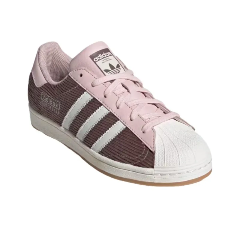 Superstar Women's Adidas Originals 'Sandy Pink Earth Strata Corduroy' Women's-2