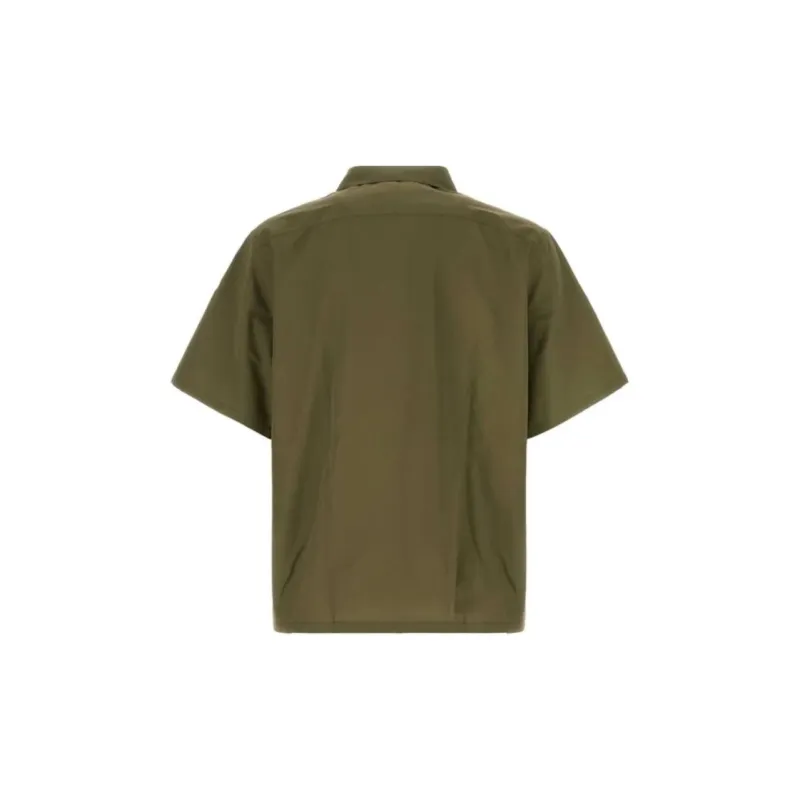 PRADA Short Sleeved Buttoned Shirt-1