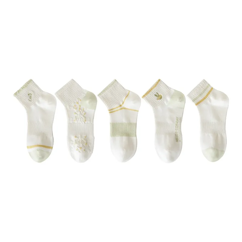 Lan Miao Ankle Socks Women's 5 Pack-23