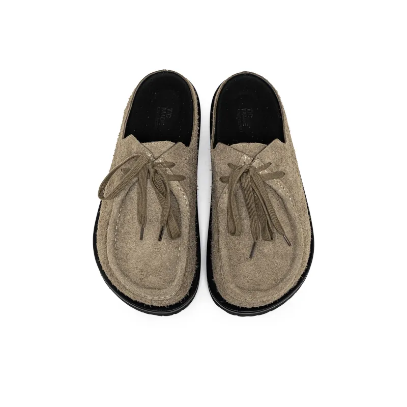 TC Abrasion-Resistant Wrap-toe Slippers Unisex Coffee-4