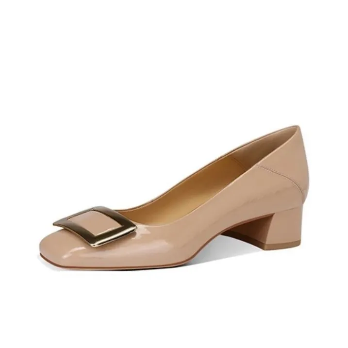 JESSICA SOPHIA Chunky Heel High Heels 3.5cm Women's-2